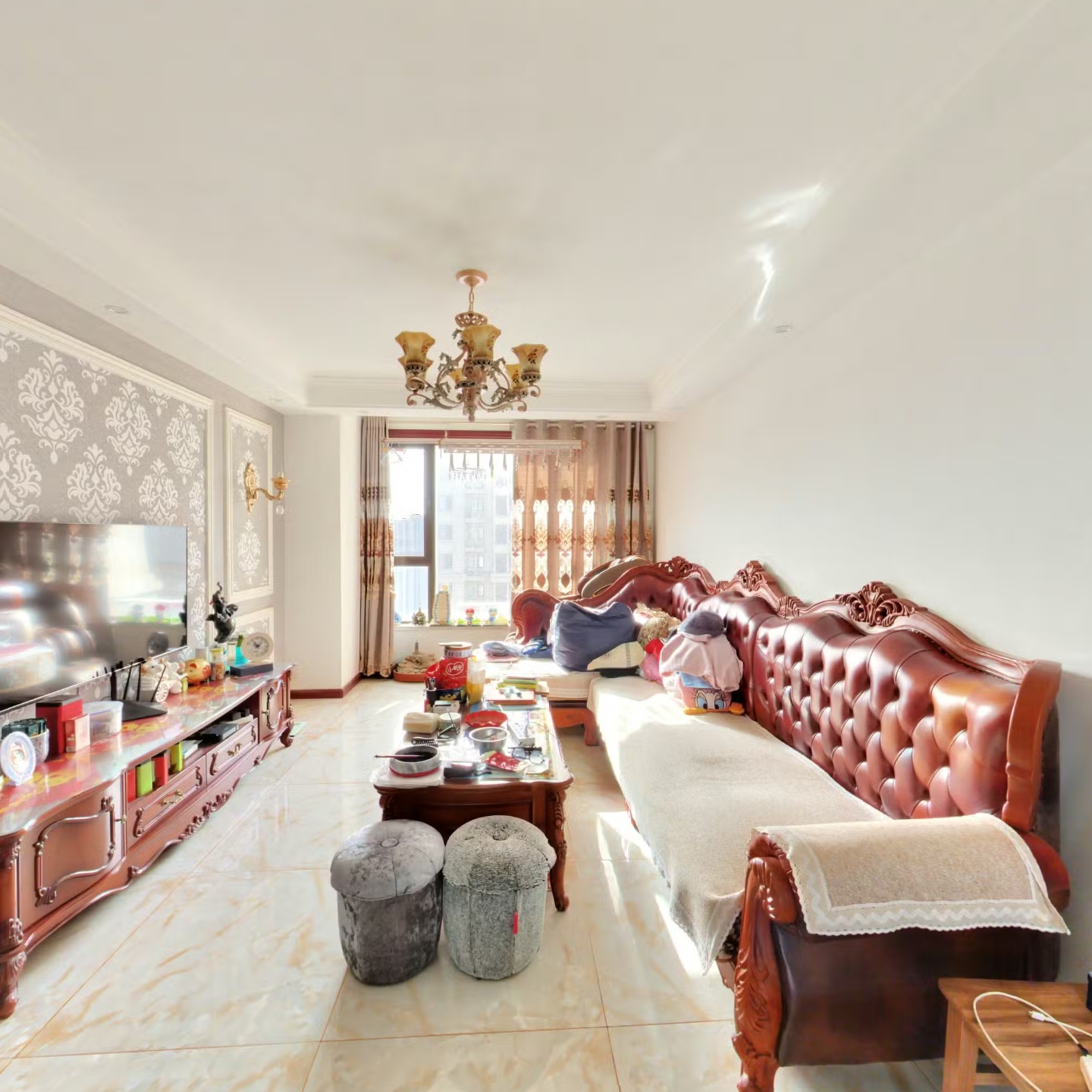 精装修 样板间F户型 东户 明卫 高楼层 位置前后不挡