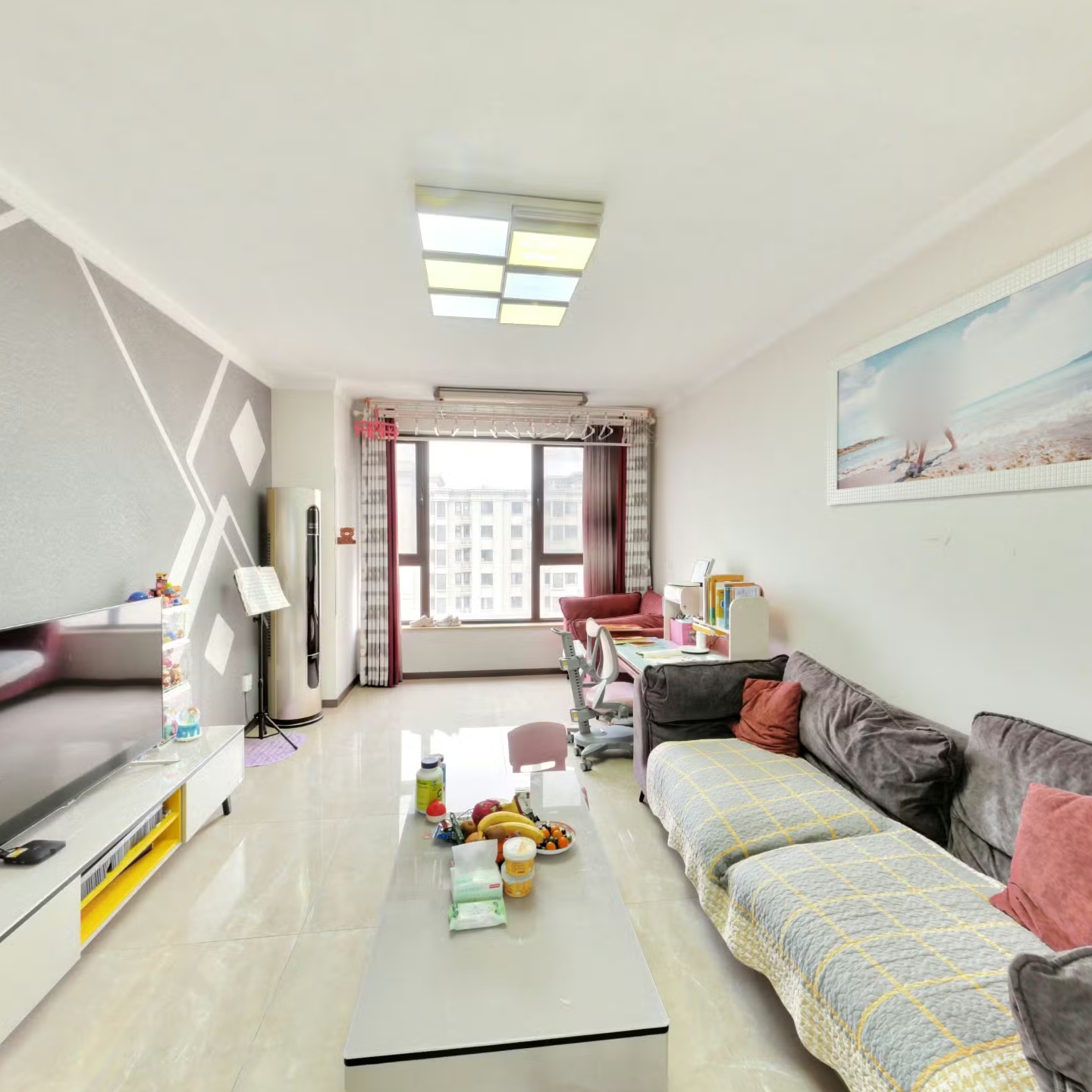 鸿坤理想湾南区 3室1厅 南 北