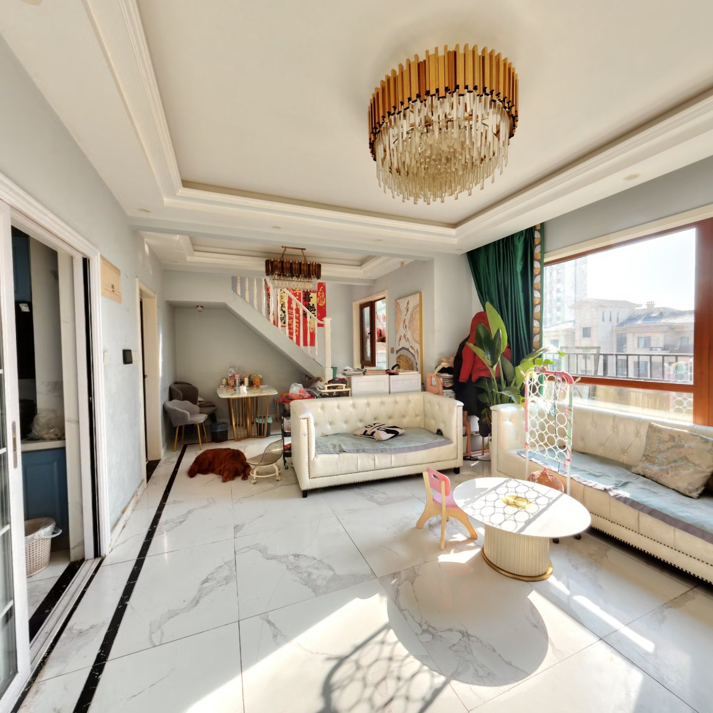 涿州高铁东站，高铁新干线复式小洋房，上下两层带露台