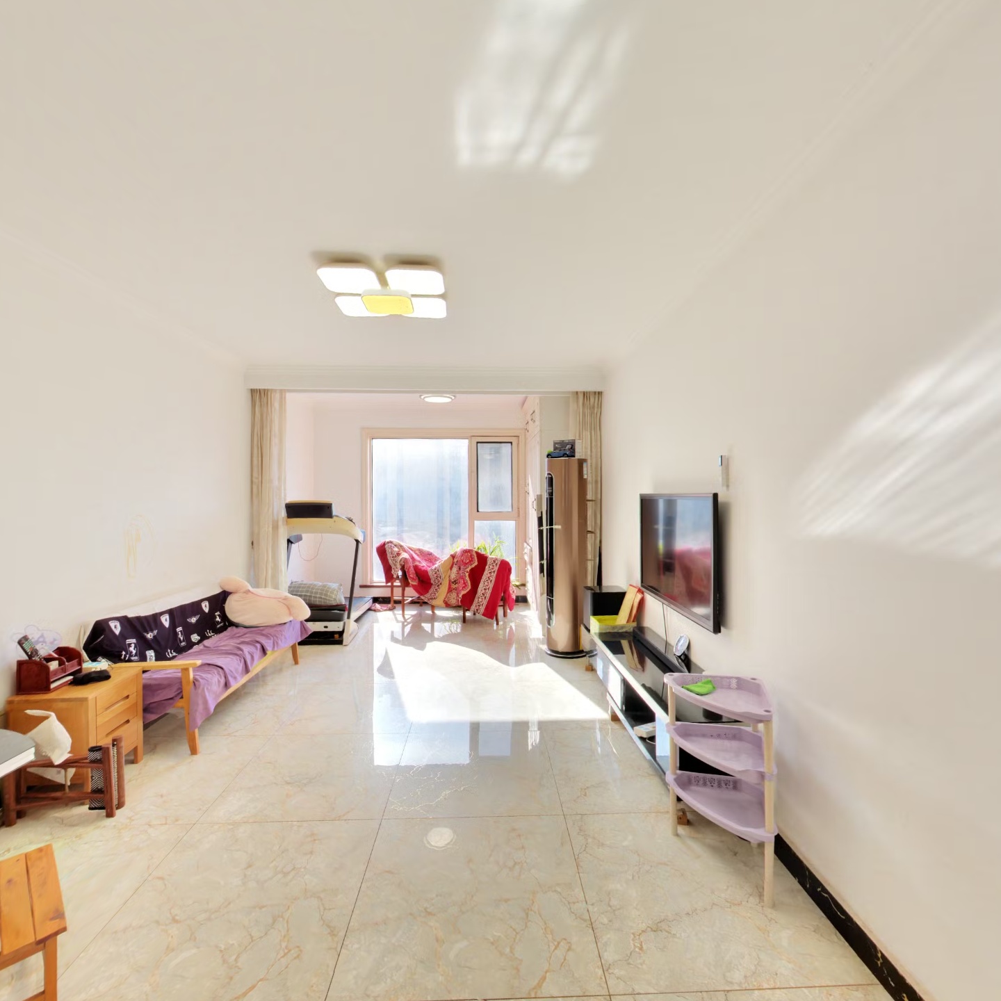 狮子城精装三居室  转角飘窗  采光视野好