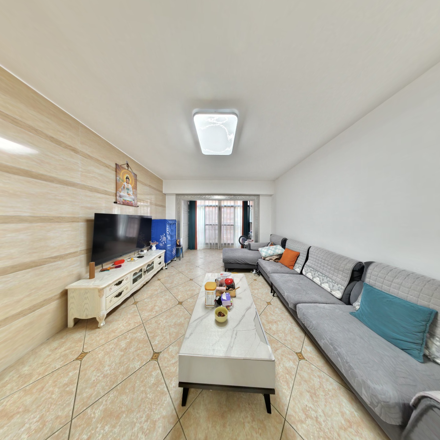 河东大道，精装两房+书房，全屋地暖，现代风拎包入住