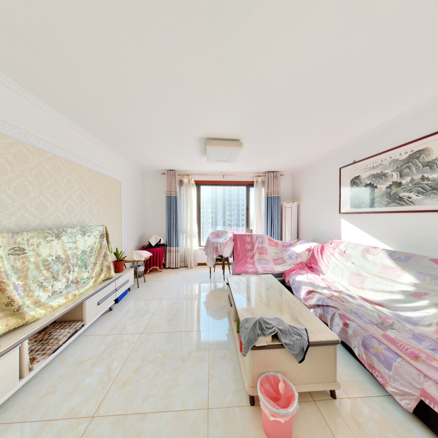 精装修 南北通透4居室 2卫 拎包入住 高楼层