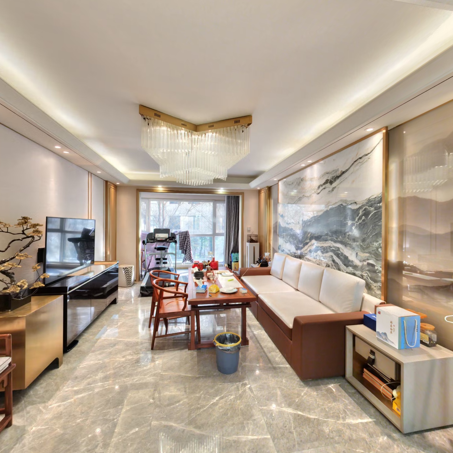 德信御府精装修南北通透的三居室