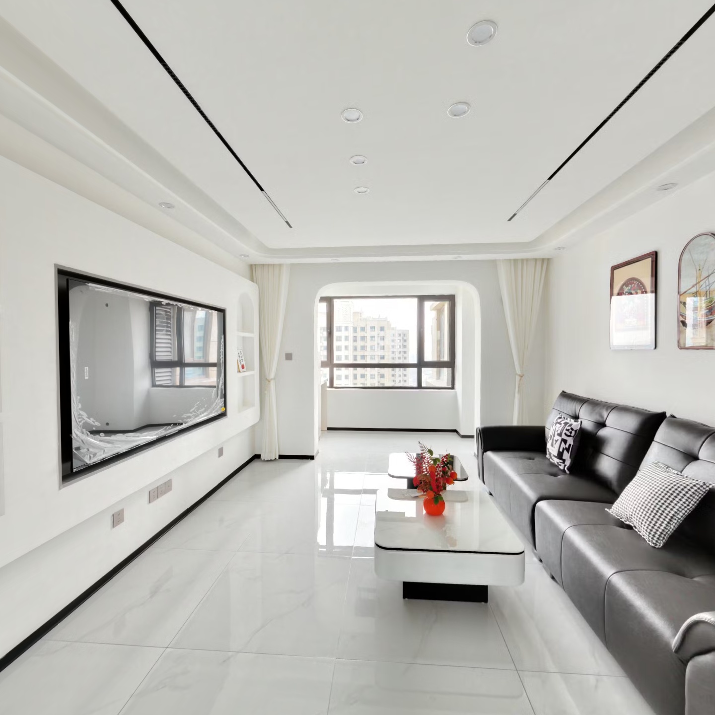 南北通透3居全明格局，百米楼间距。