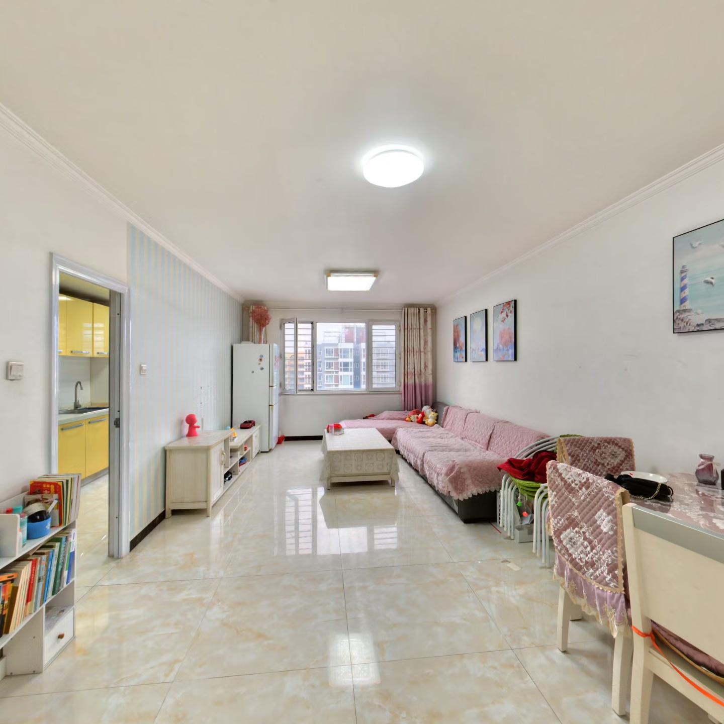 华阳路 南北通透大两居 自住装修拎包入住