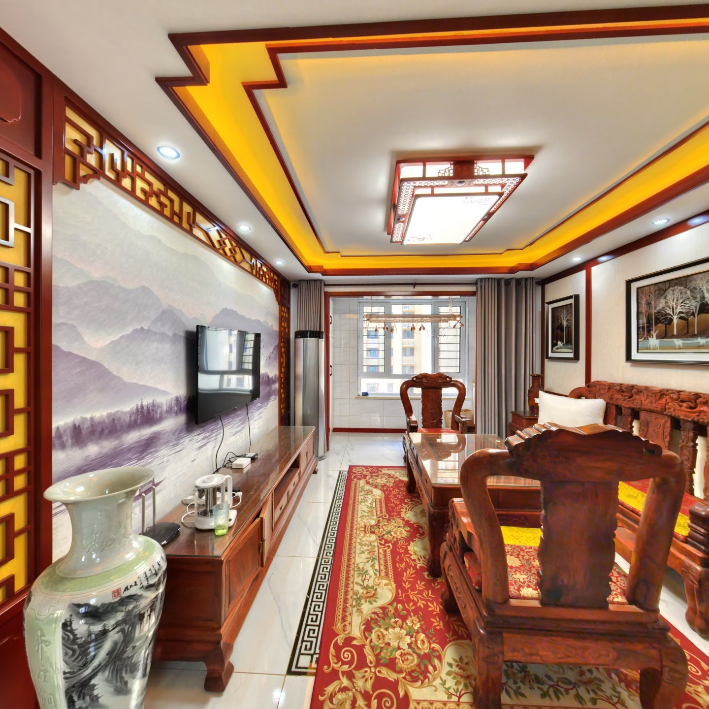 本房子在德信公园北侧 精装修所见即所得