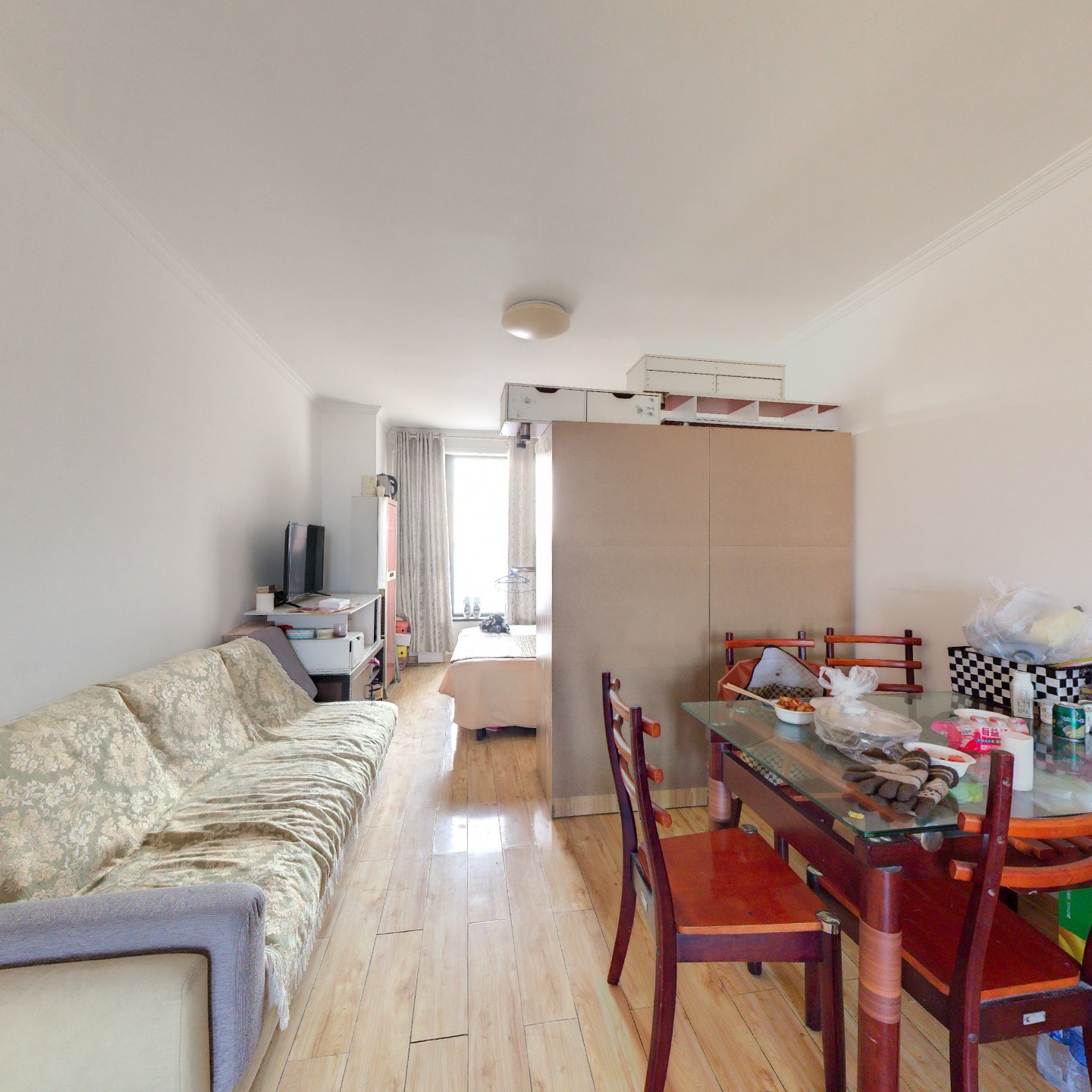 鸿坤理想湾，通透三居，自住装修，拎包入住