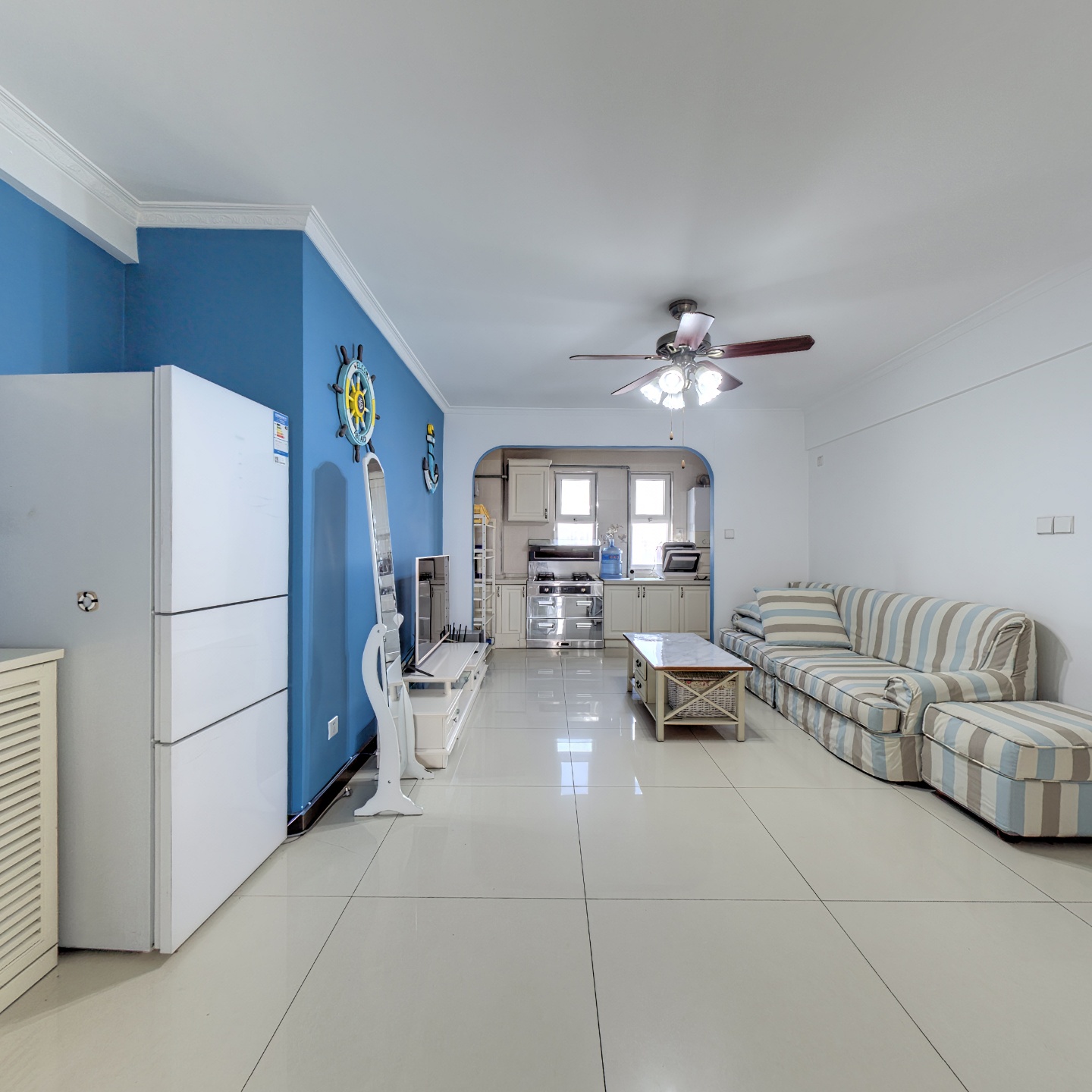 房本满五唯一，南北通透格局 通风性好 楼层好带装修