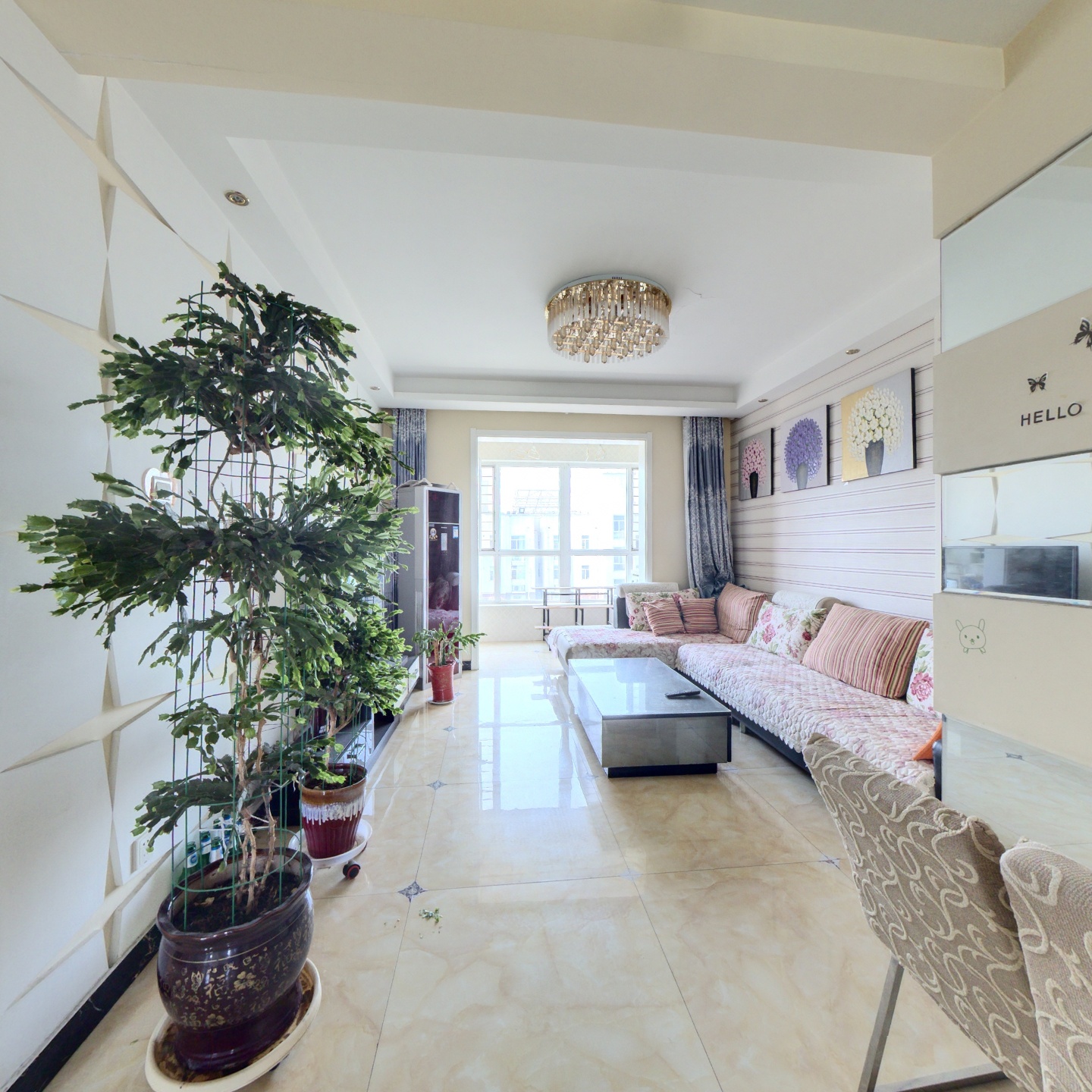 开发区 电梯房 精装 南北通透 两居，证满税少