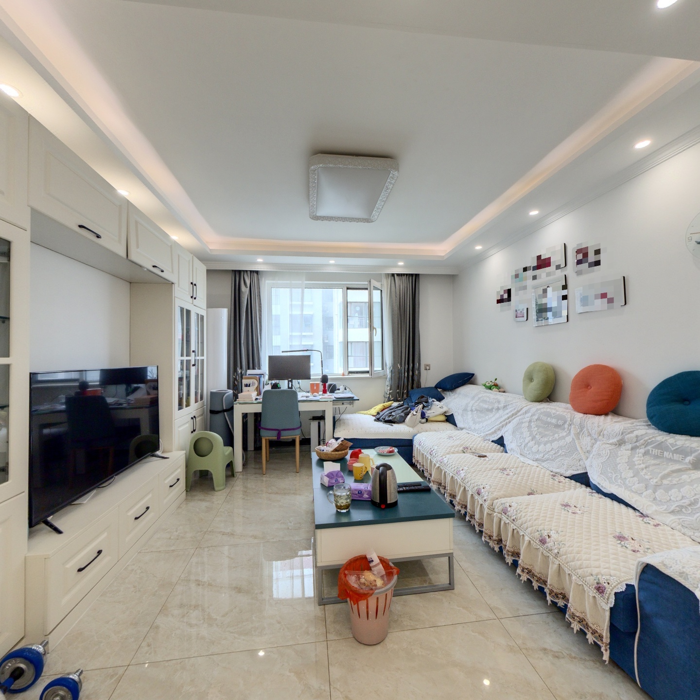 南北通透好户型，小区干净整洁，房本满二