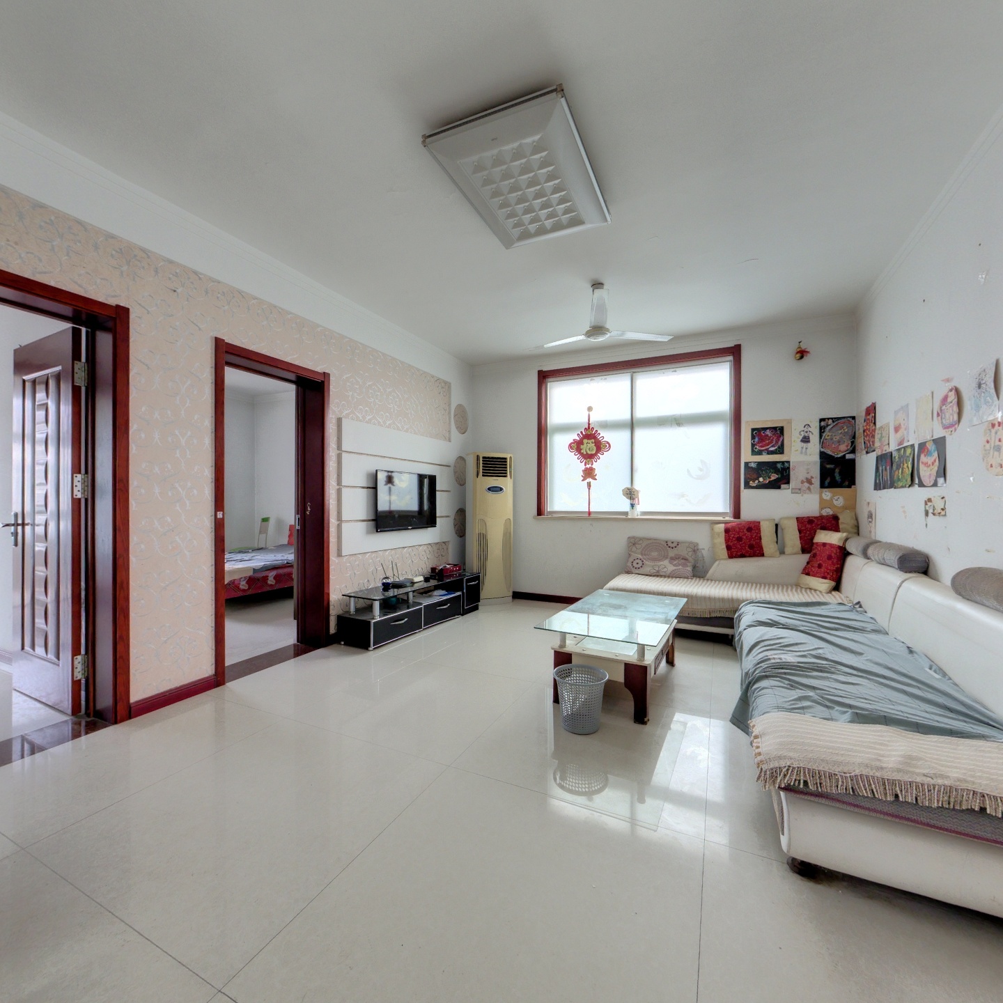 泰和苑 5楼带阁楼带车库103平3室中装