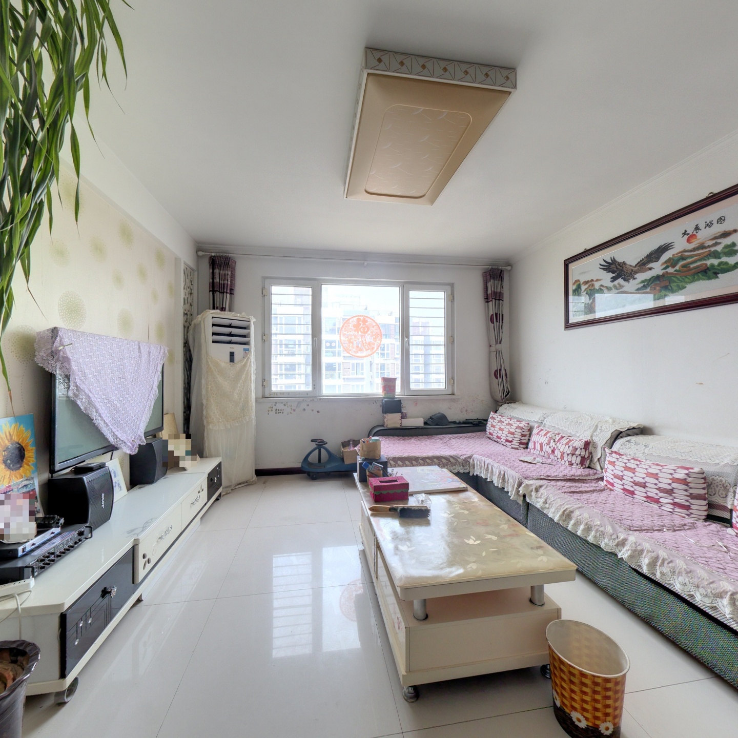 华阳路 精装南北通透三居 高楼层采光好