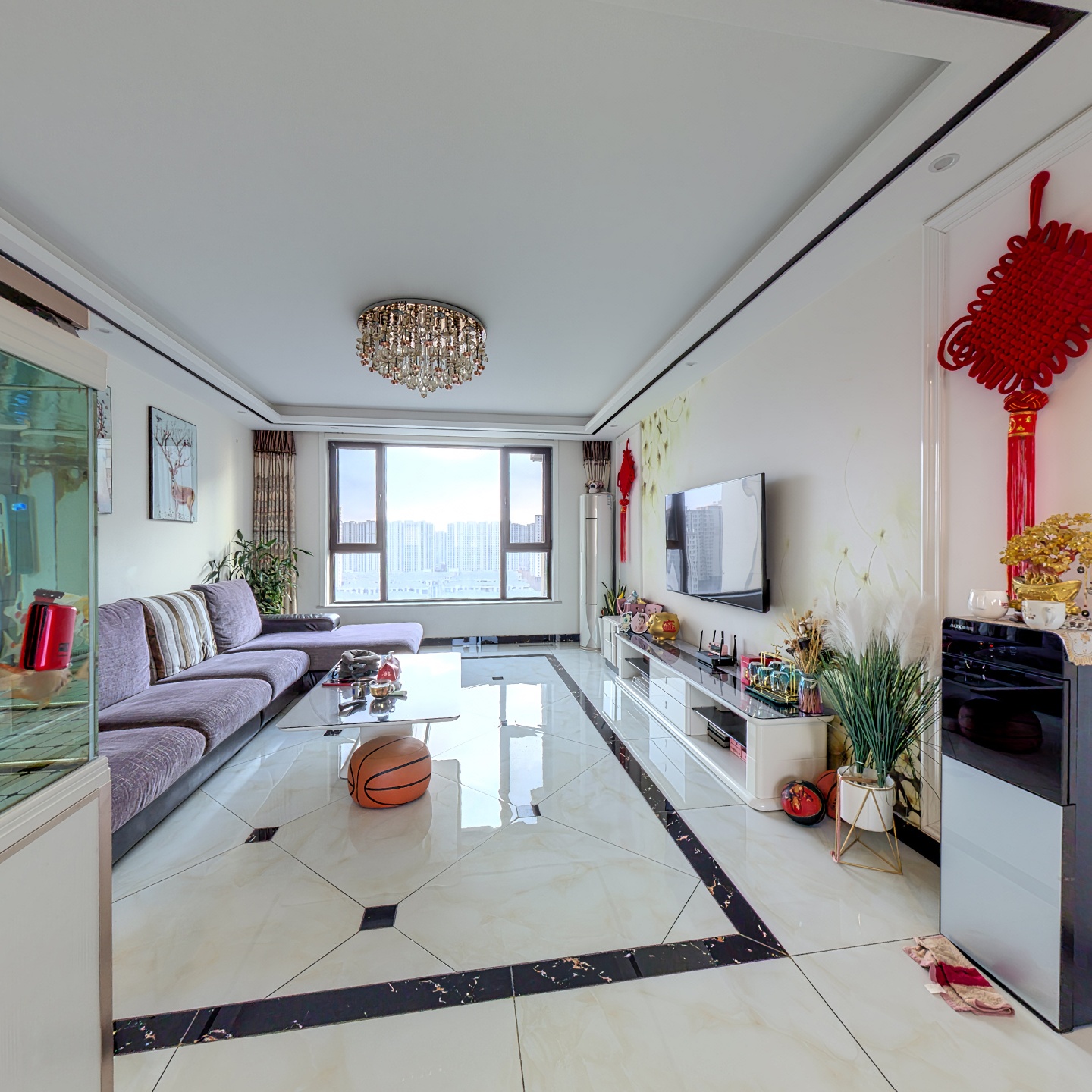 精装修 餐厅H户型 2卫 西边户 满二 带家具家电