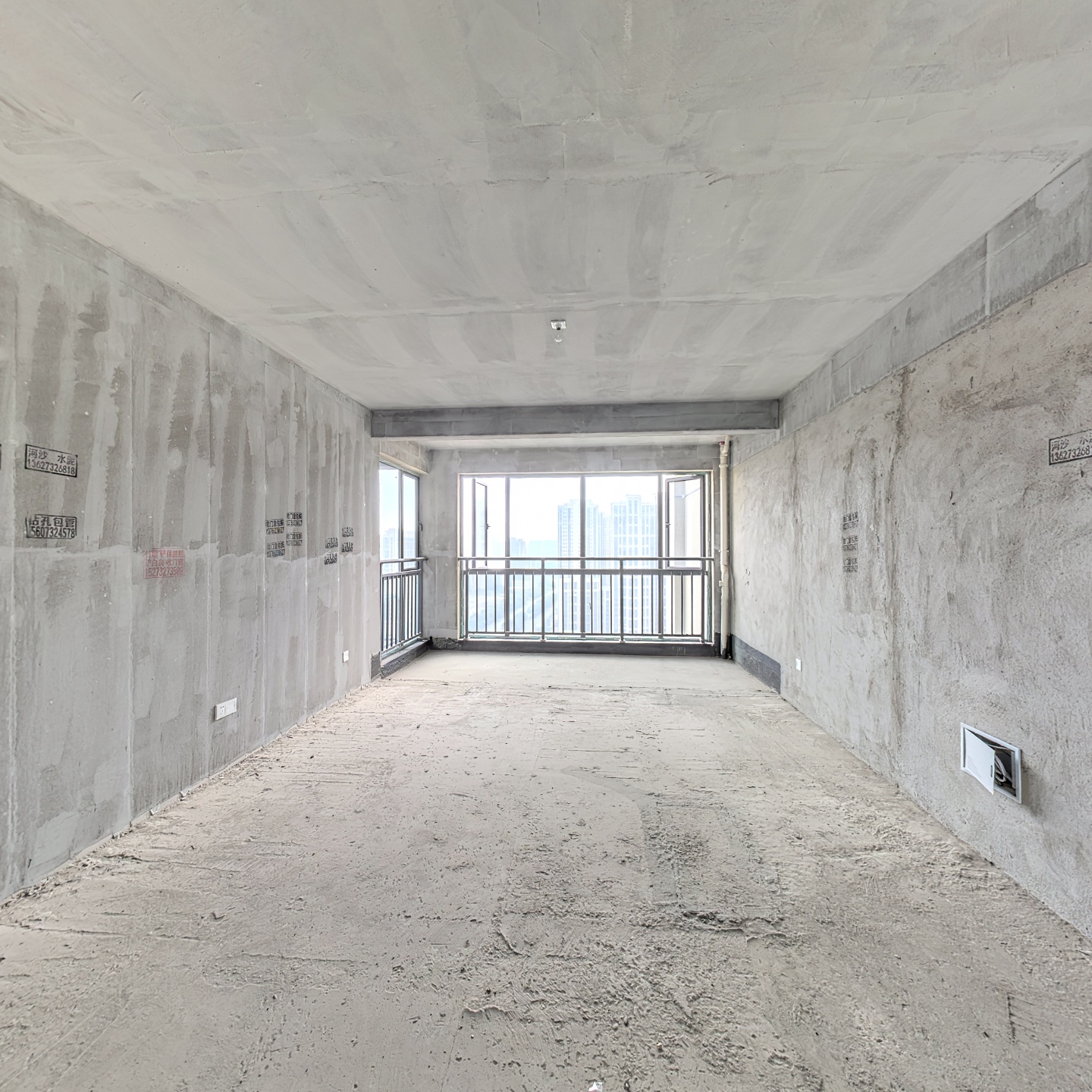 天元御城二期 毛坯四房出售 九华忠心位置买菜读书便利