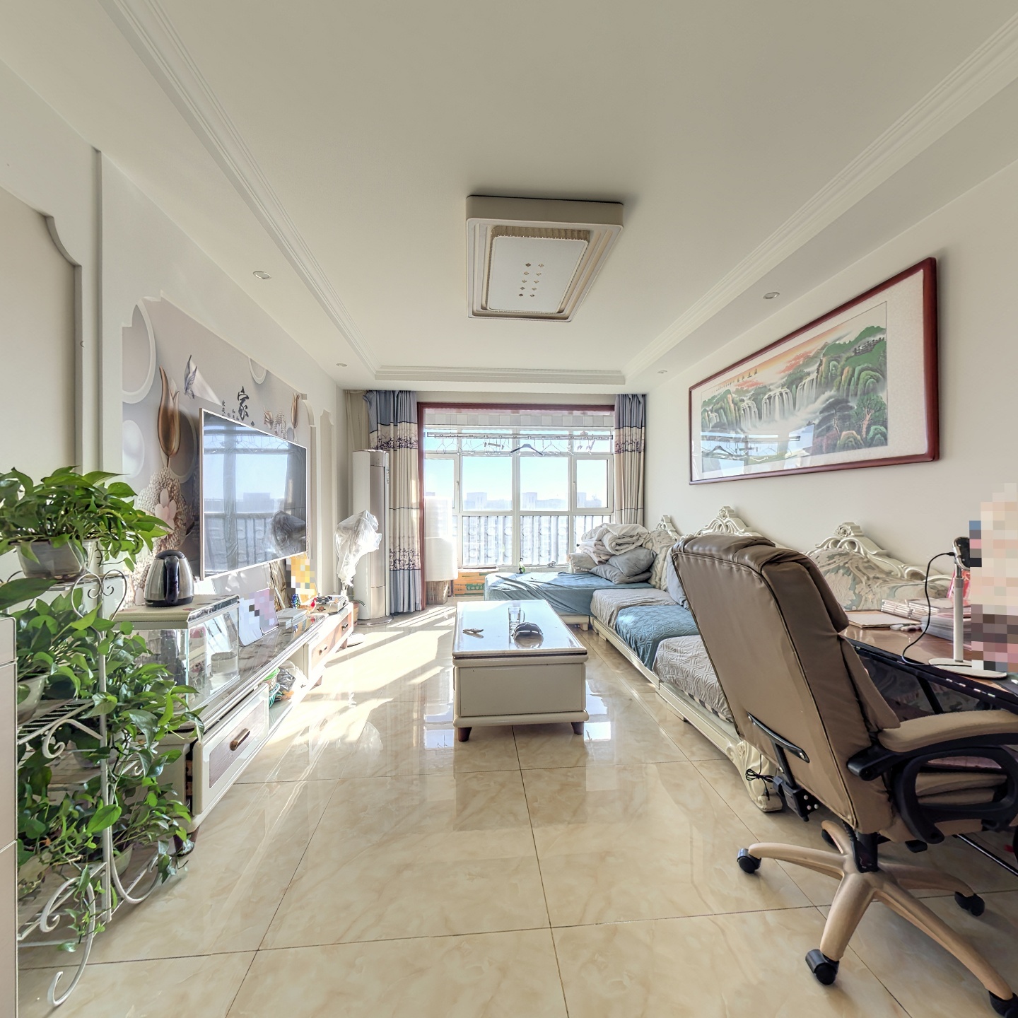 凯旋门 南北通透大两居双卫 好楼层 拎包入住 满五唯一