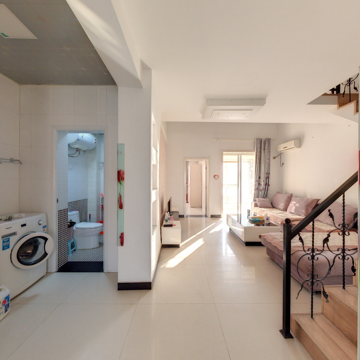 德信公园旁 集中供暖 南北通透两居 低密住宅