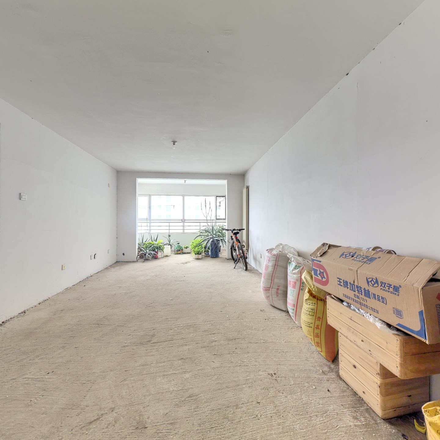 物探局 平安D区 南北通透三居室 毛坯房 中间楼层